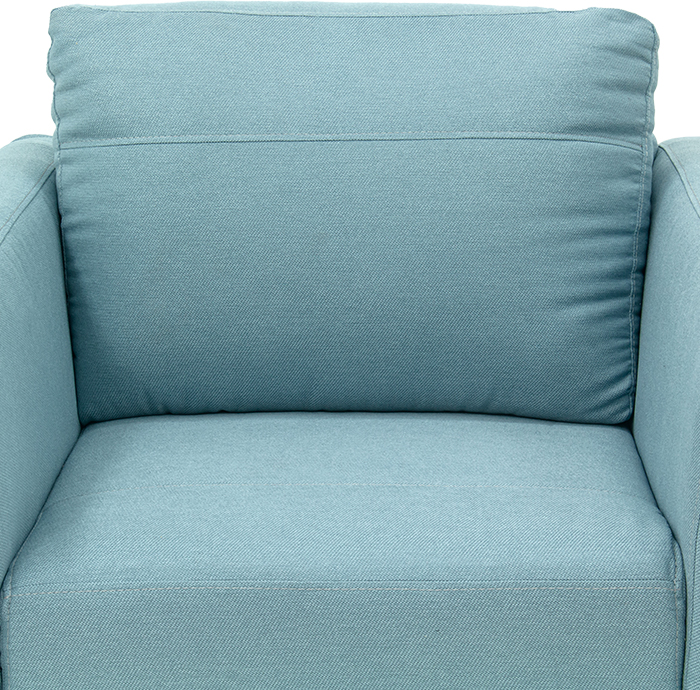 Sillon  Tela Azul Claro Iri | Sillones y Ottomanes | salas